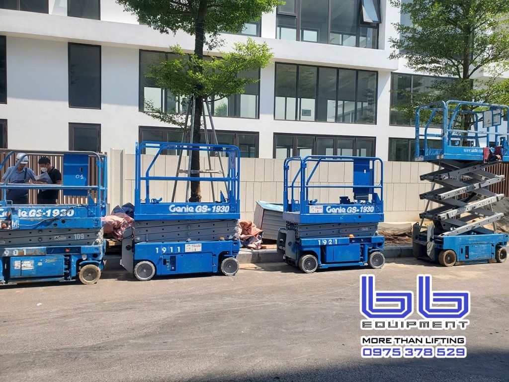 Cho thuê xe nâng người 8m, 10m, 12m tại Ninh Bình
