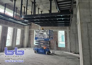 Cho thuê xe nâng cắt kéo tại Đồng Nai