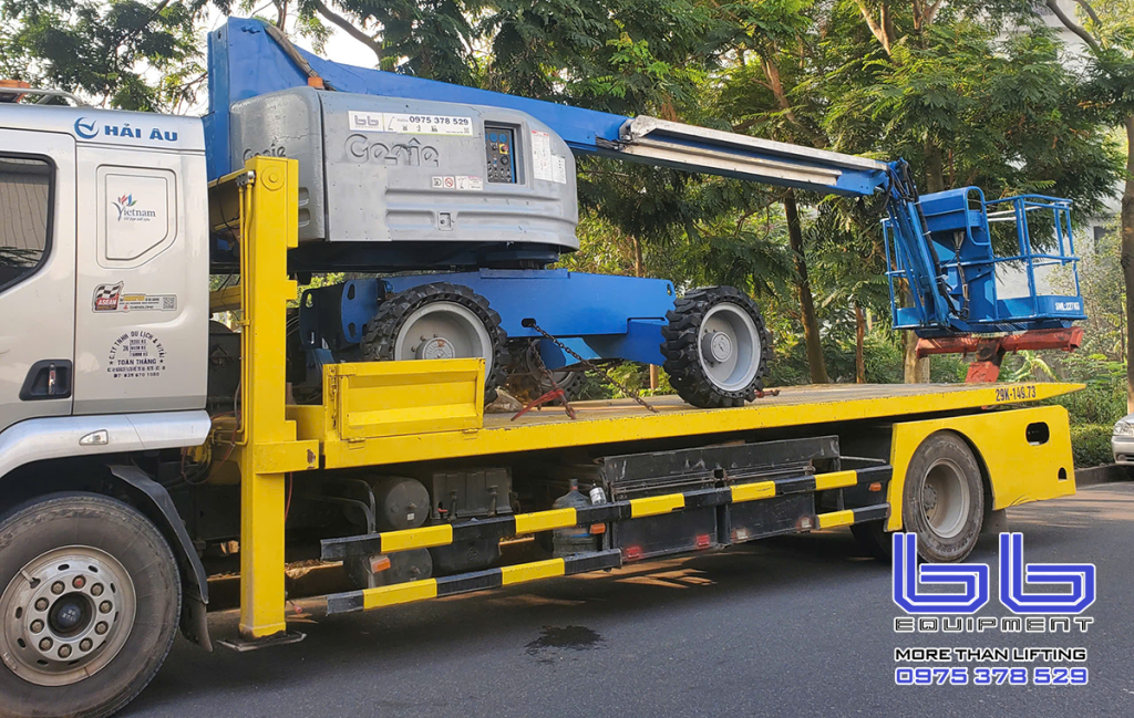 Cho thuê xe nâng người dầu tại Tuyên Quang