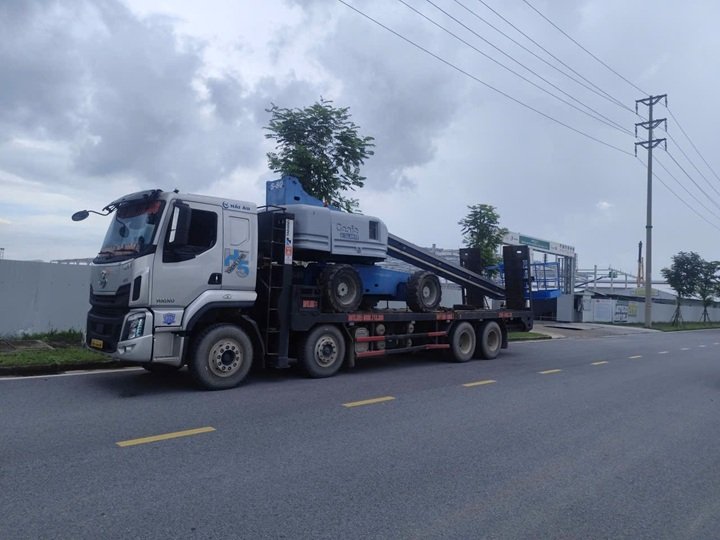 Thuê xe boom lift Bắc Ninh