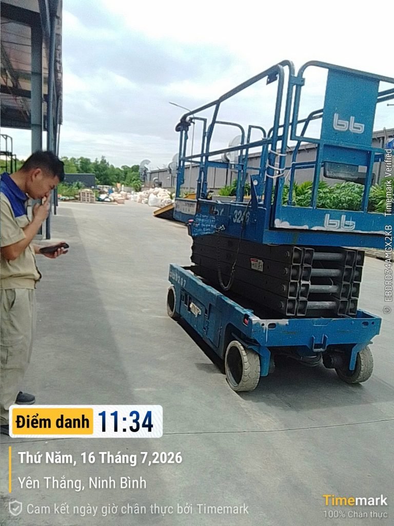 Cho thuê xe nâng người tại Yên Thắng, Ninh Bình